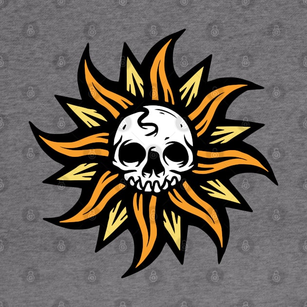 skull sun by lipsofjolie